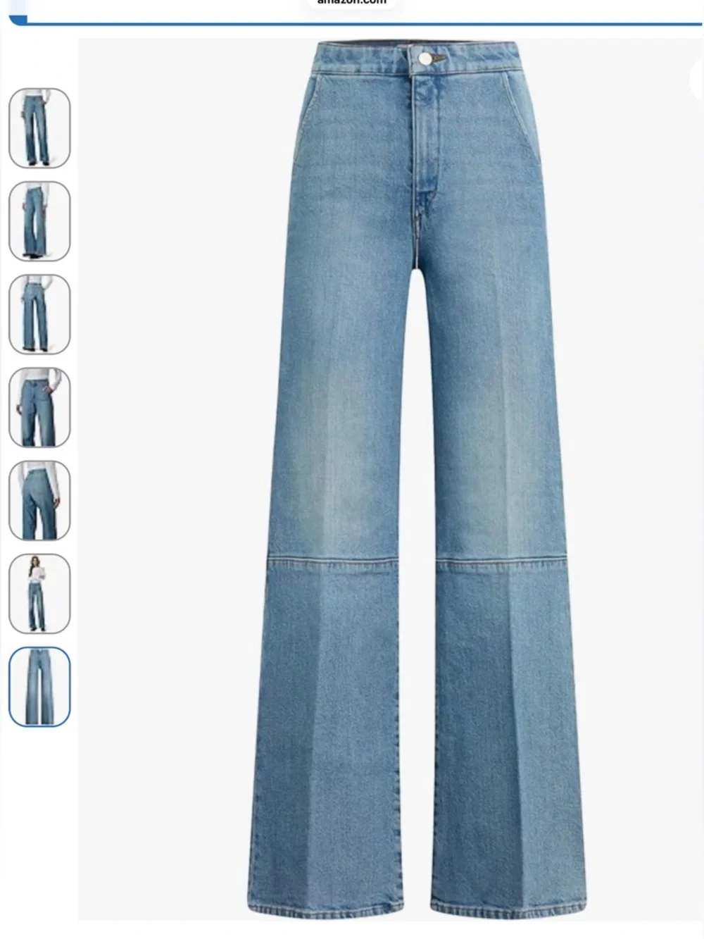 Joes Jeans light through